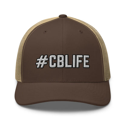 Hats Brown-Khaki Snapback Custom Trucker Hats #CBLIFE Cap for Men & Women – Diesel Culture Infidel Collective