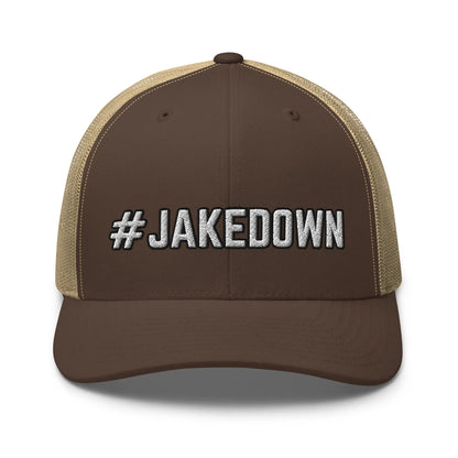 Hats Brown-Khaki Snapback Custom Trucker Hats #JAKEDOWN for Men & Women – Cool CDL Cap Infidel Collective
