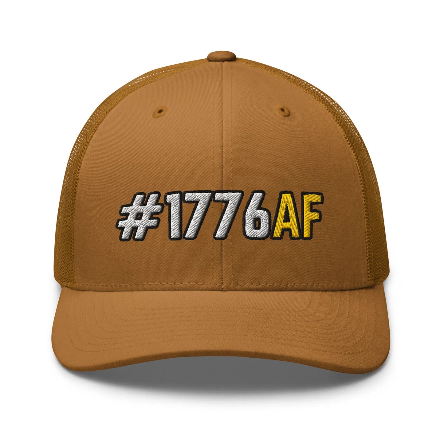 Hats Caramel Snapback Custom Trucker Hat #1776AF Patriotic Cap for Men & Women Infidel Collective