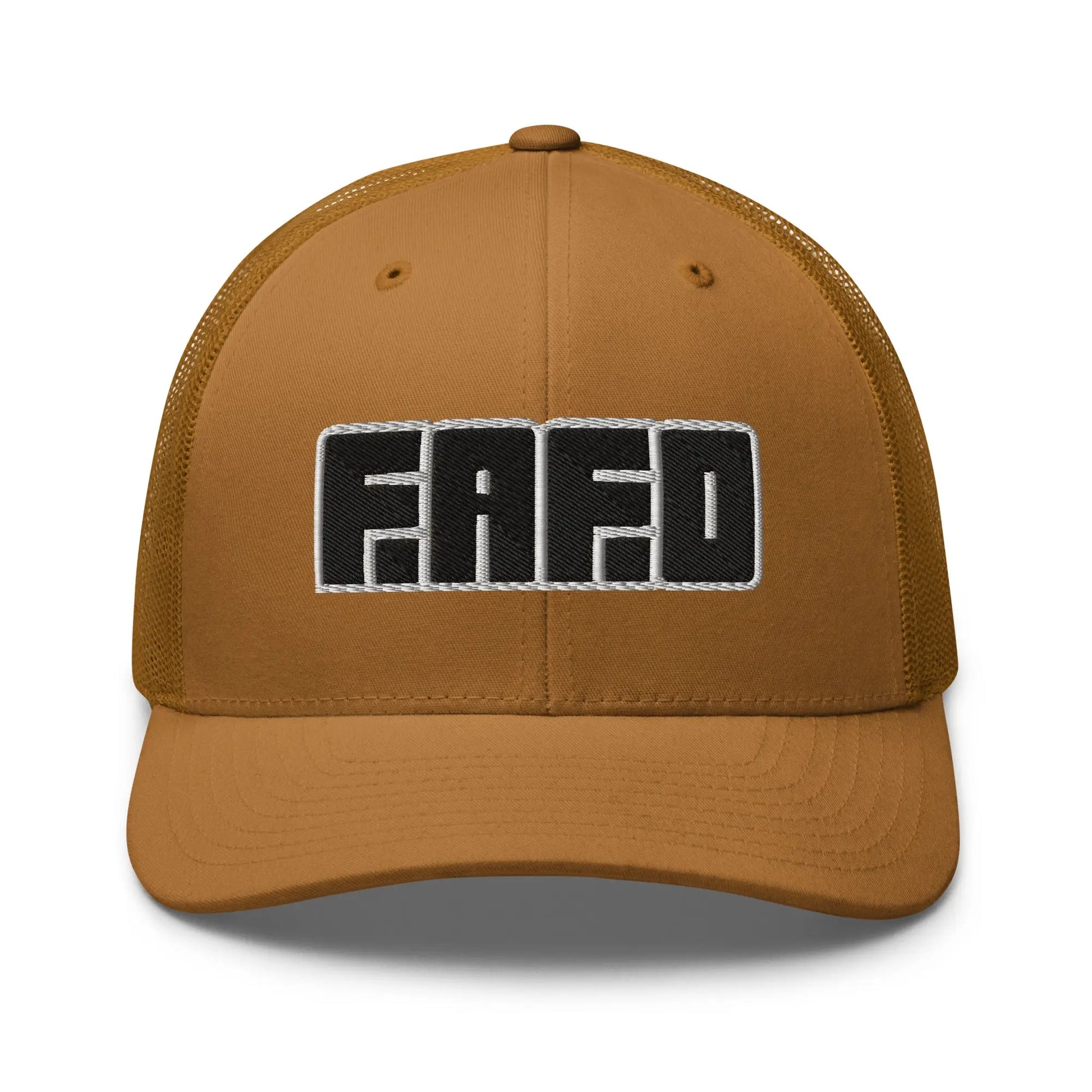 Hats Caramel Snapback Custom Trucker Hats Badass FAFO Grand Games NSFW Caps for Men & Women Infidel Collective