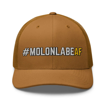 Hats Caramel Snapback Custom Trucker Hats Badass #MOLONLABEAF 2A Cap for Men & Women Infidel Collective