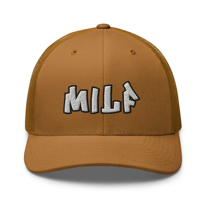 Hats Caramel Snapback Custom Trucker Hats Funny MILF Cap for Sexy Women Who Own It Infidel Collective