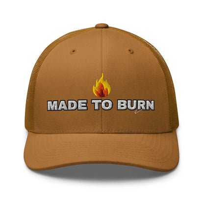 Hats Caramel Snapback Custom Trucker Hats MADE TO BURN Badass Cap for Men & Women Infidel Collective