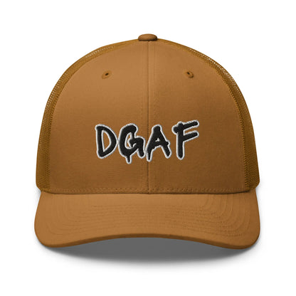 Hats Caramel Snapback Custom Trucker Hats NSFW DGAF Cap for Men & Women Infidel Collective