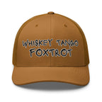 Hats Caramel Snapback Custom Trucker Hats NSFW Whiskey Tango Foxtrot Cap for Men & Women Infidel Collective