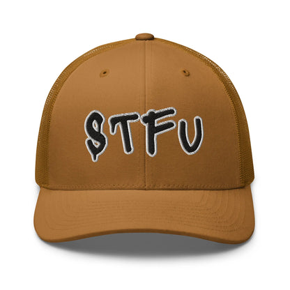 Hats Caramel Snapback Custom Trucker Hats STFU NSFW Cap for Men & Women Infidel Collective