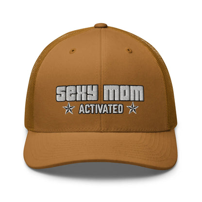 Hats Caramel Snapback Custom Trucker Hats Sexy Mom Activated Cap for Women Infidel Collective