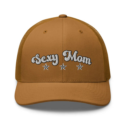 Hats Caramel Snapback Custom Trucker Hats Sexy Mom Cap for Sexy Women Who Own It Infidel Collective