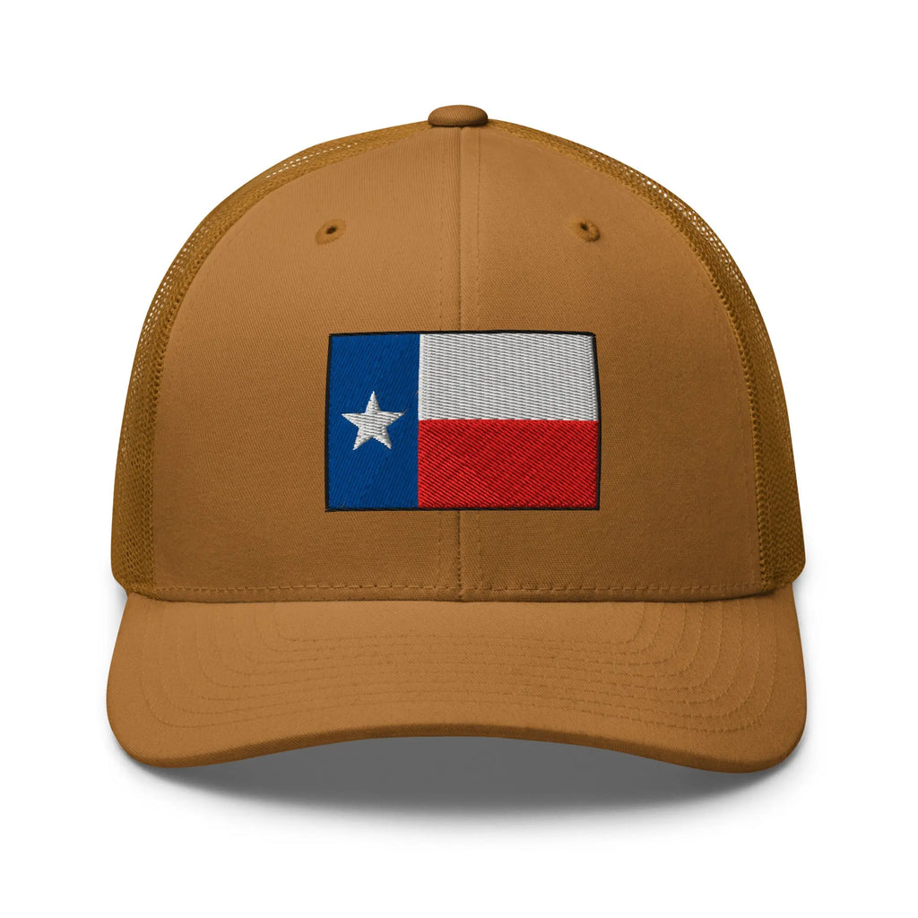 Hats Caramel Snapback Custom Trucker Hats Texas Flag Lone Star Cap for Men & Women Infidel Collective