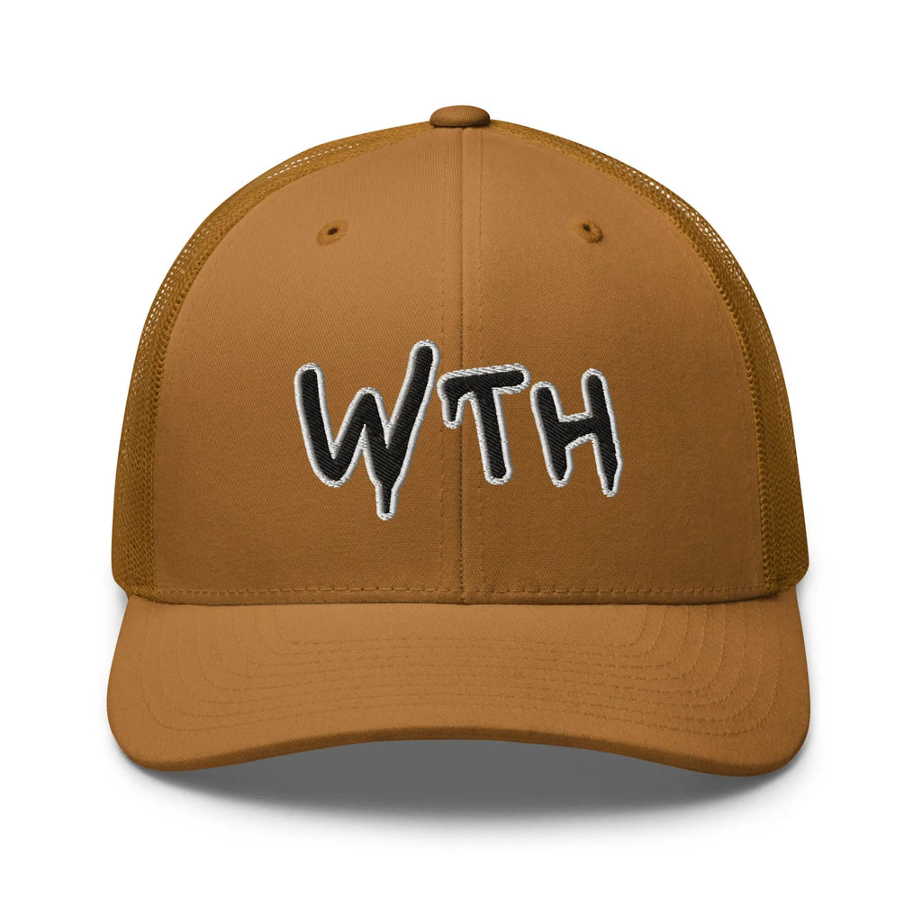 Hats Caramel Snapback Custom Trucker Hats WTH NSFW Cap for Men & Women Infidel Collective