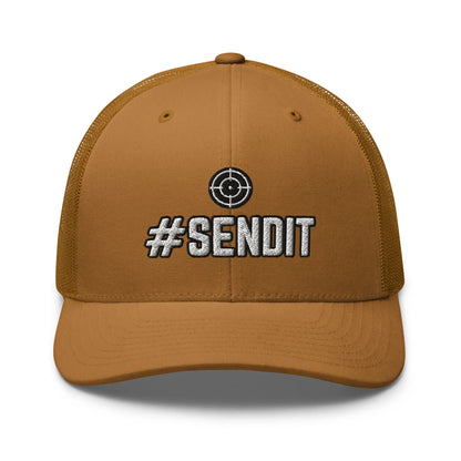 Hats Caramel Snapback Custom Trucker Hats #SENDIT 2A Hat for Patriotic Men & Women Infidel Collective