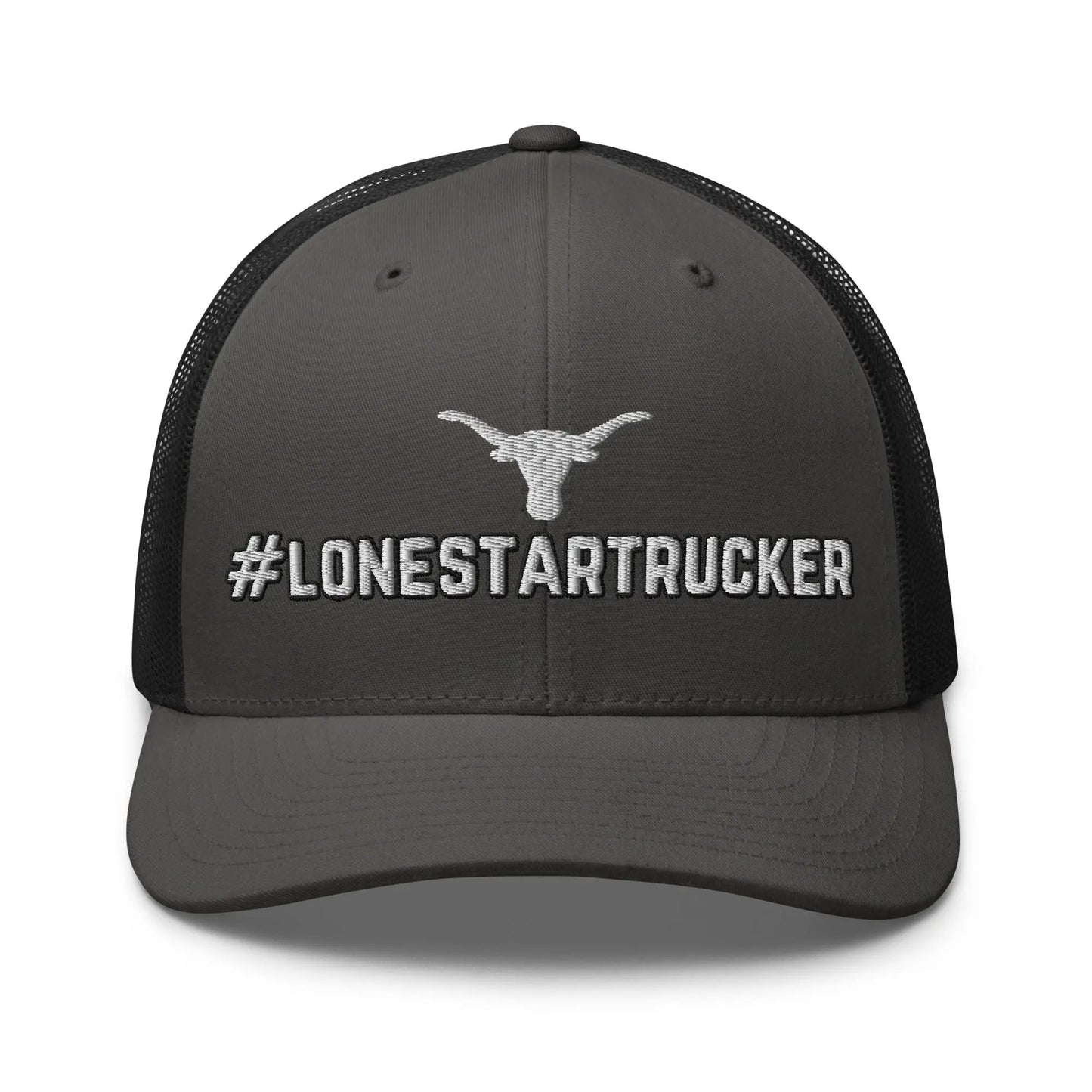 Hats Charcoal-Black Snapback Custom Trucker Hats Cool CDL #LONESTARTRUCKER for Men & Women Infidel Collective