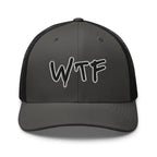 Hats Charcoal-Black Snapback Custom Trucker Hats Cool & Funny WTF NSFW Cap for Men & Women Infidel Collective