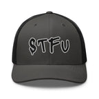 Hats Charcoal-Black Snapback Custom Trucker Hats STFU NSFW Cap for Men & Women Infidel Collective