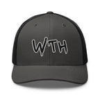 Hats Charcoal-Black Snapback Custom Trucker Hats WTH NSFW Cap for Men & Women Infidel Collective