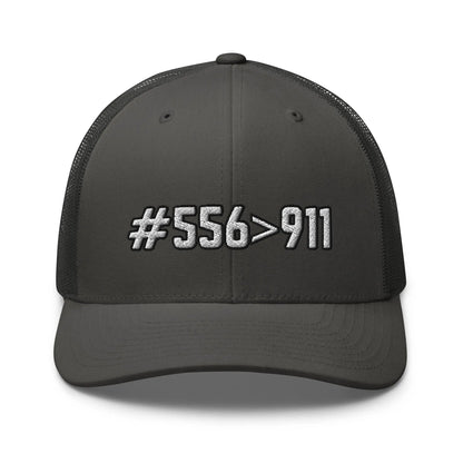 Hats Charcoal Snapback Custom Trucker Hats 2A #556>911 Cool Patriotic Cap Infidel Collective
