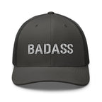 Hats Charcoal Snapback Custom Trucker Hats Cool BADASS Caps for Men & Women Infidel Collective