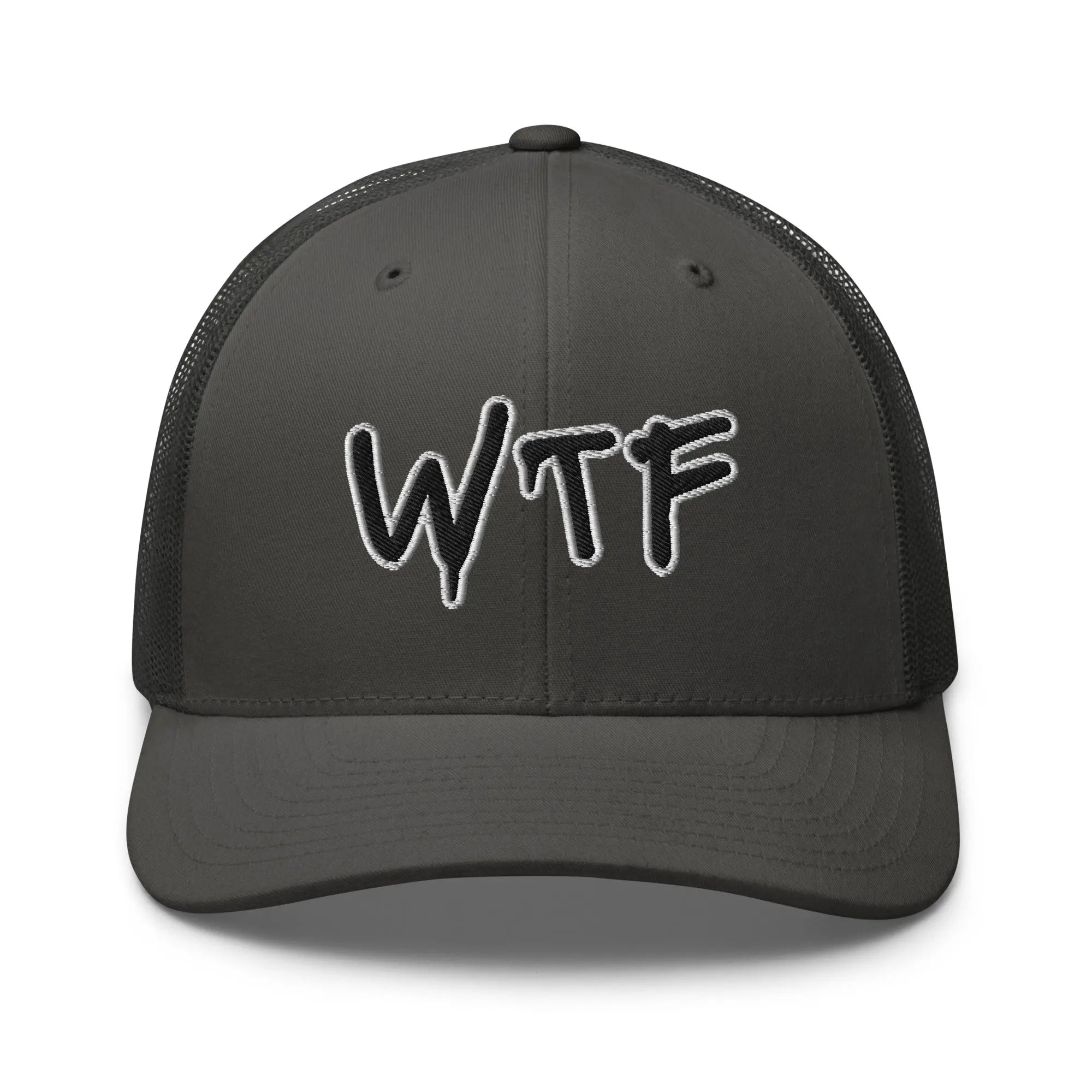 Hats Charcoal Snapback Custom Trucker Hats Cool & Funny WTF NSFW Cap for Men & Women Infidel Collective