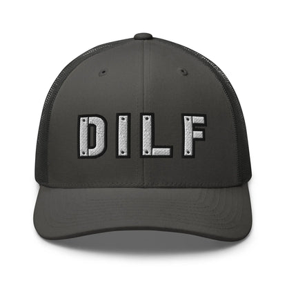 Hats Charcoal Snapback Custom Trucker Hats DILF Cap – NSFW Patriotic for Men & Women Infidel Collective