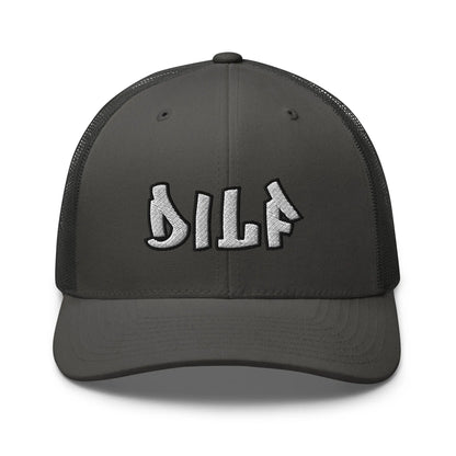 Hats Charcoal Snapback Custom Trucker Hats Funny DILF Dad & 2A Hat for Men & Women Infidel Collective