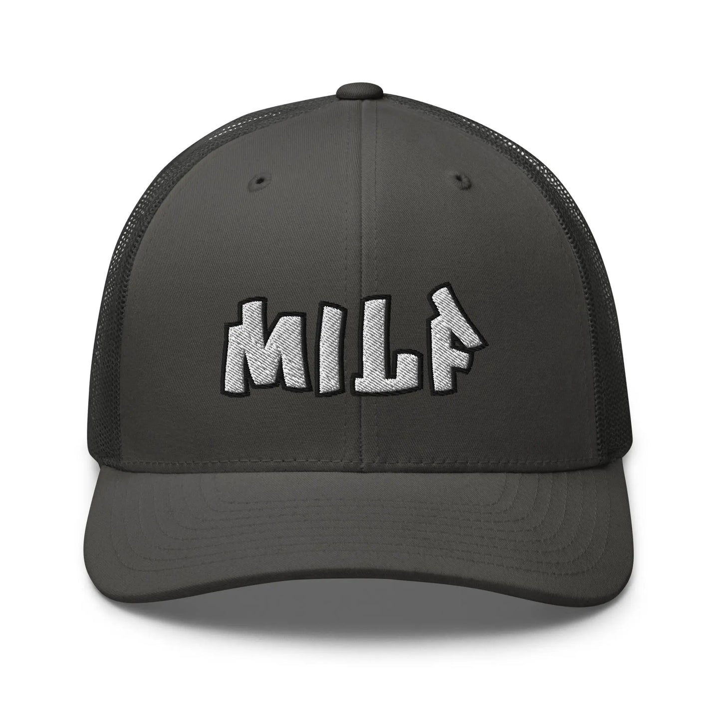 Hats Charcoal Snapback Custom Trucker Hats Funny MILF Cap for Sexy Women Who Own It Infidel Collective