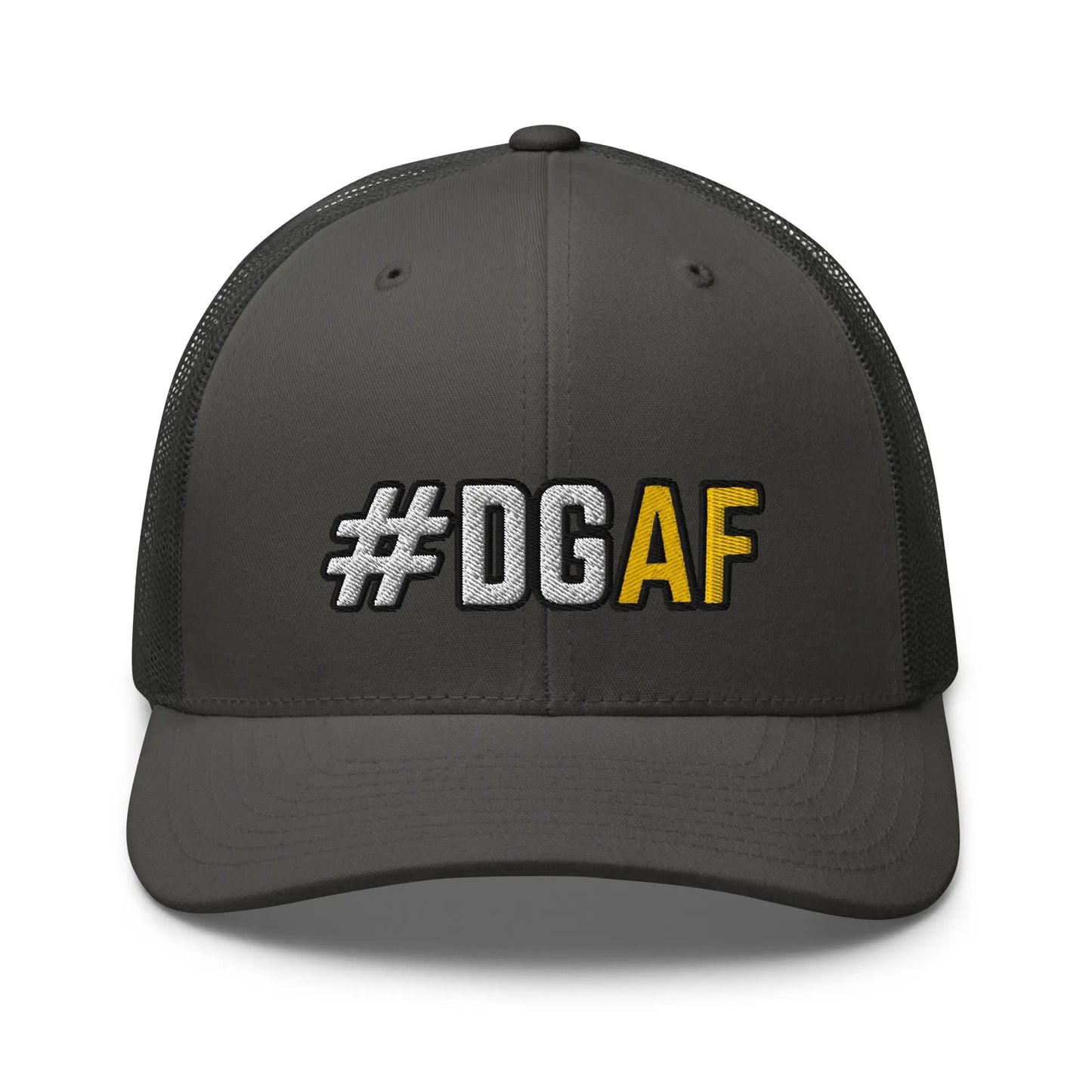 Hats Charcoal Snapback Custom Trucker Hats Funny NSFW #DGAF Cap Cool for Men & Women Infidel Collective