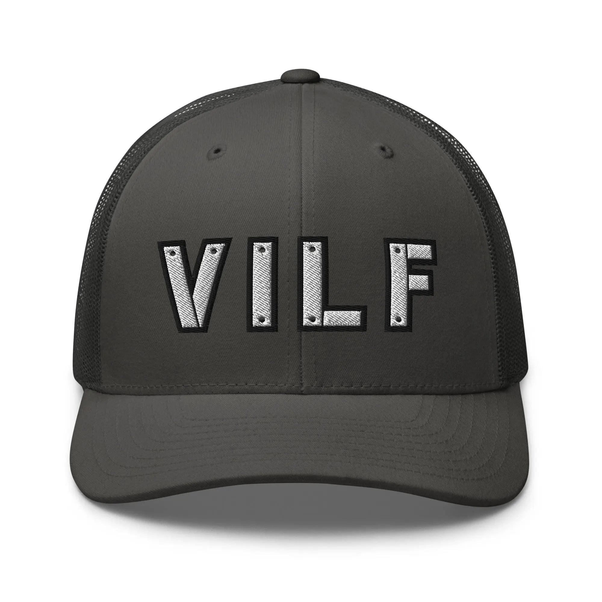 Hats Charcoal Snapback Custom Trucker Hats NSFW VILF Funny Cap for Veteran's Infidel Collective
