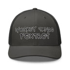 Hats Charcoal Snapback Custom Trucker Hats NSFW Whiskey Tango Foxtrot Cap for Men & Women Infidel Collective
