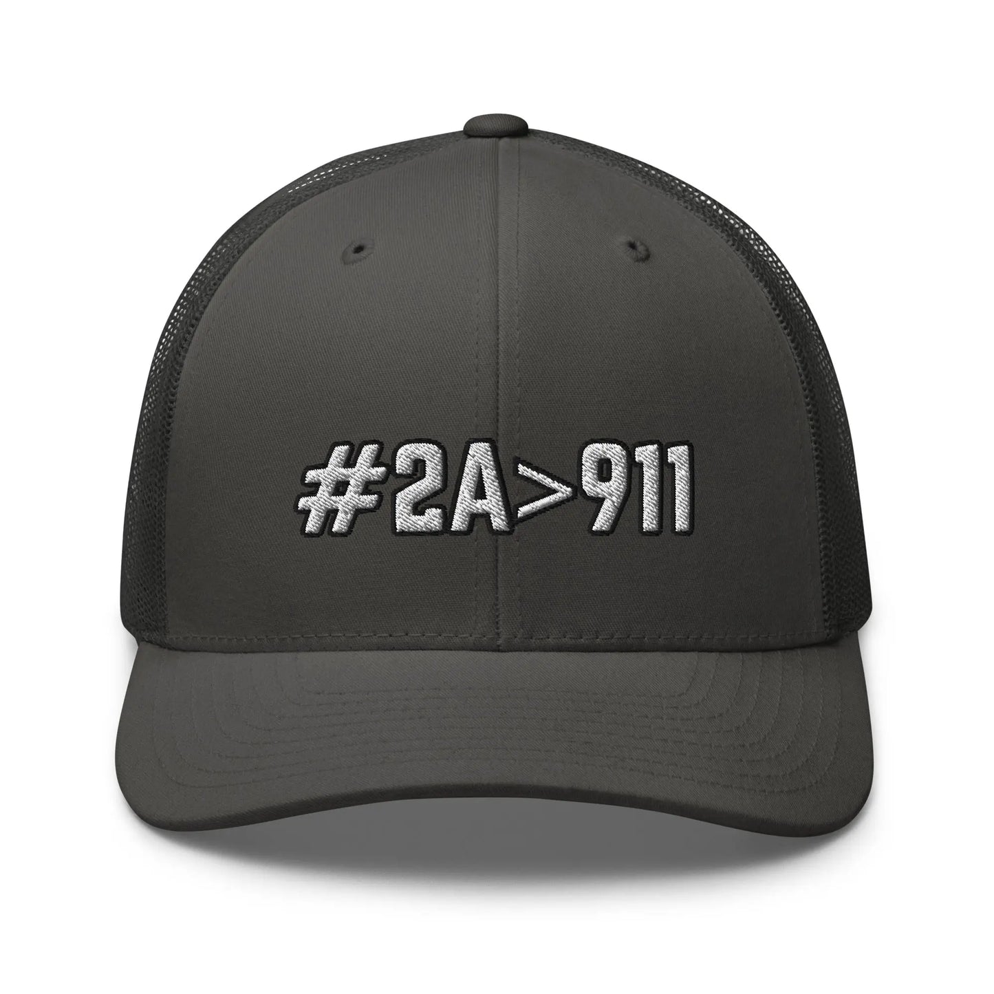 Hats Charcoal Snapback Custom Trucker Hats Rock the #2A>911 Cap for Men & Women Infidel Collective
