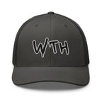 Hats Charcoal Snapback Custom Trucker Hats WTH NSFW Cap for Men & Women Infidel Collective