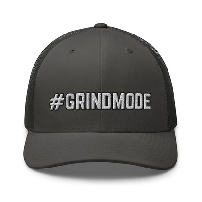 Hats Charcoal Snapback Custom Trucker Hats #GRINDMODE Cool Blue Collar Cap for Men & Women Infidel Collective