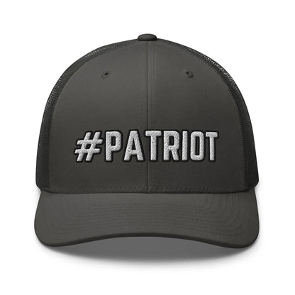 Hats Charcoal Snapback Custom Trucker Hats #PATRIOT Cool Patriotic Cap for Men & Women Infidel Collective