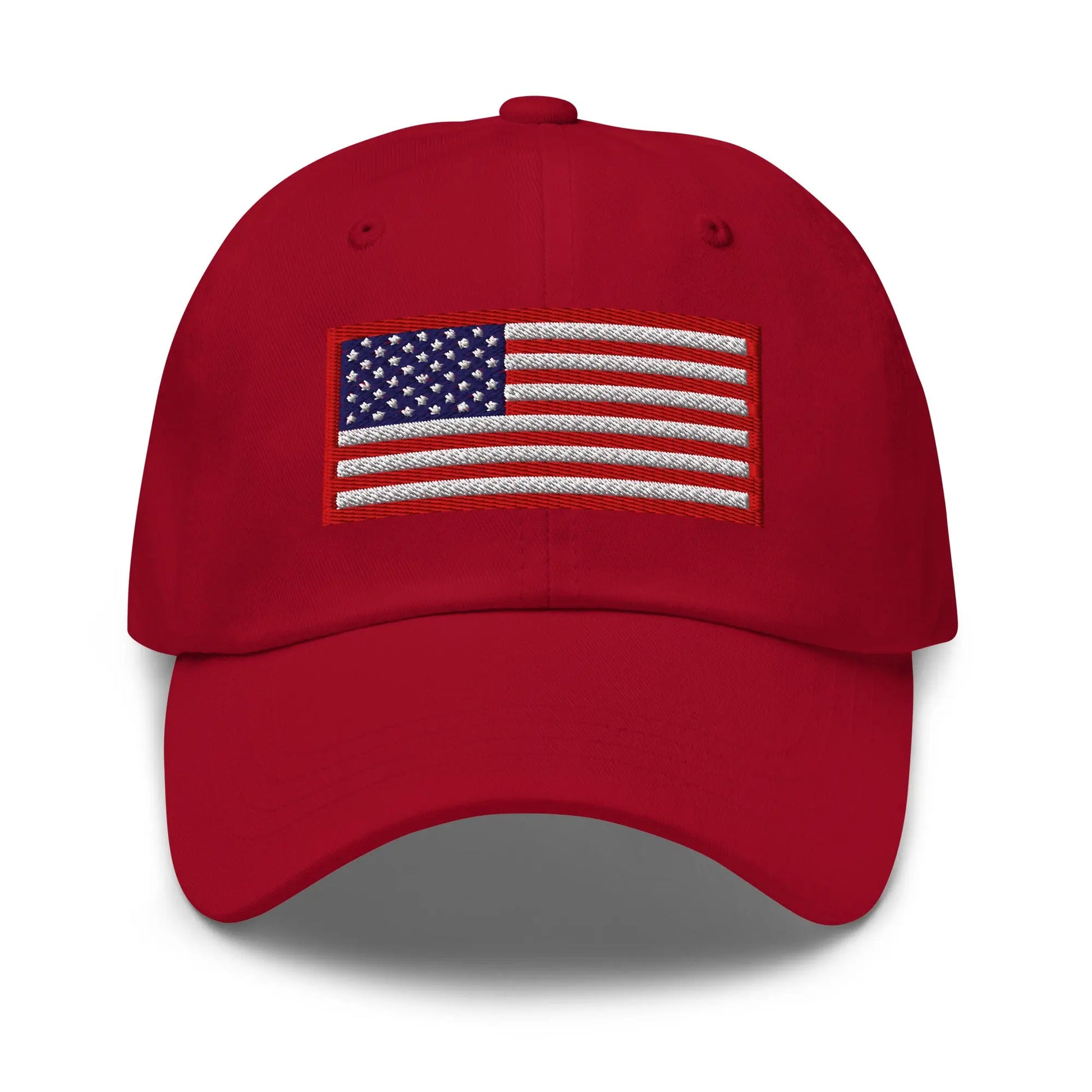 Hats Cranberry Custom Ball Cap with Red White & Blue USA Flag Embroidered Hat Infidel Collective