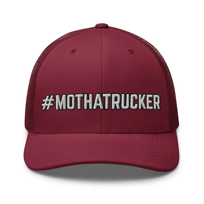 Hats Cranberry Snapback Custom Trucker Hat Cool CDL #MOTHATRUCKER Cap for Men & Women Truckers Infidel Collective