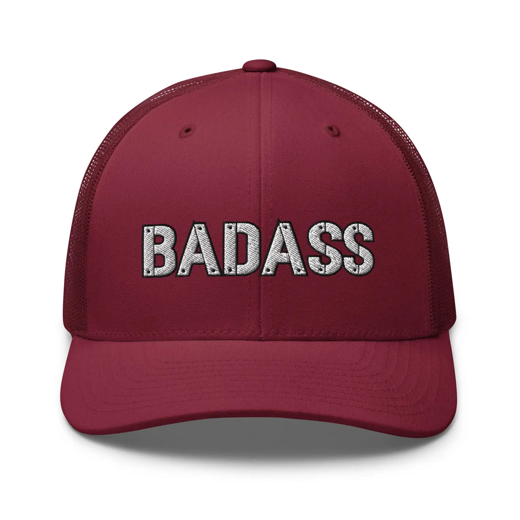 Hats Cranberry Snapback Custom Trucker Hats Cool BADASS Caps for Men & Women Infidel Collective