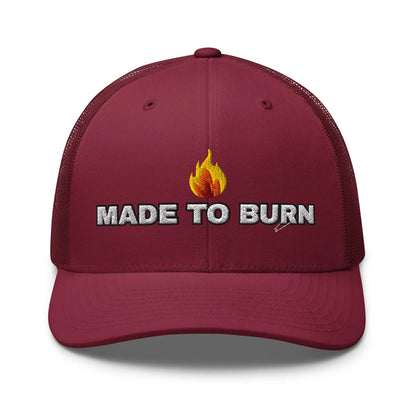 Hats Cranberry Snapback Custom Trucker Hats MADE TO BURN Badass Cap for Men & Women Infidel Collective