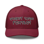 Hats Cranberry Snapback Custom Trucker Hats NSFW Whiskey Tango Foxtrot Cap for Men & Women Infidel Collective