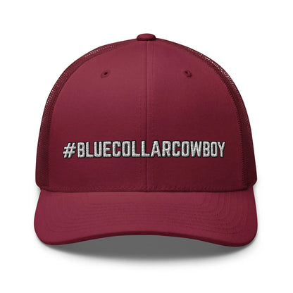 Hats Cranberry Snapback Custom Trucker Hats #BLUECOLLARCOWBOY Cool Western Cap Infidel Collective