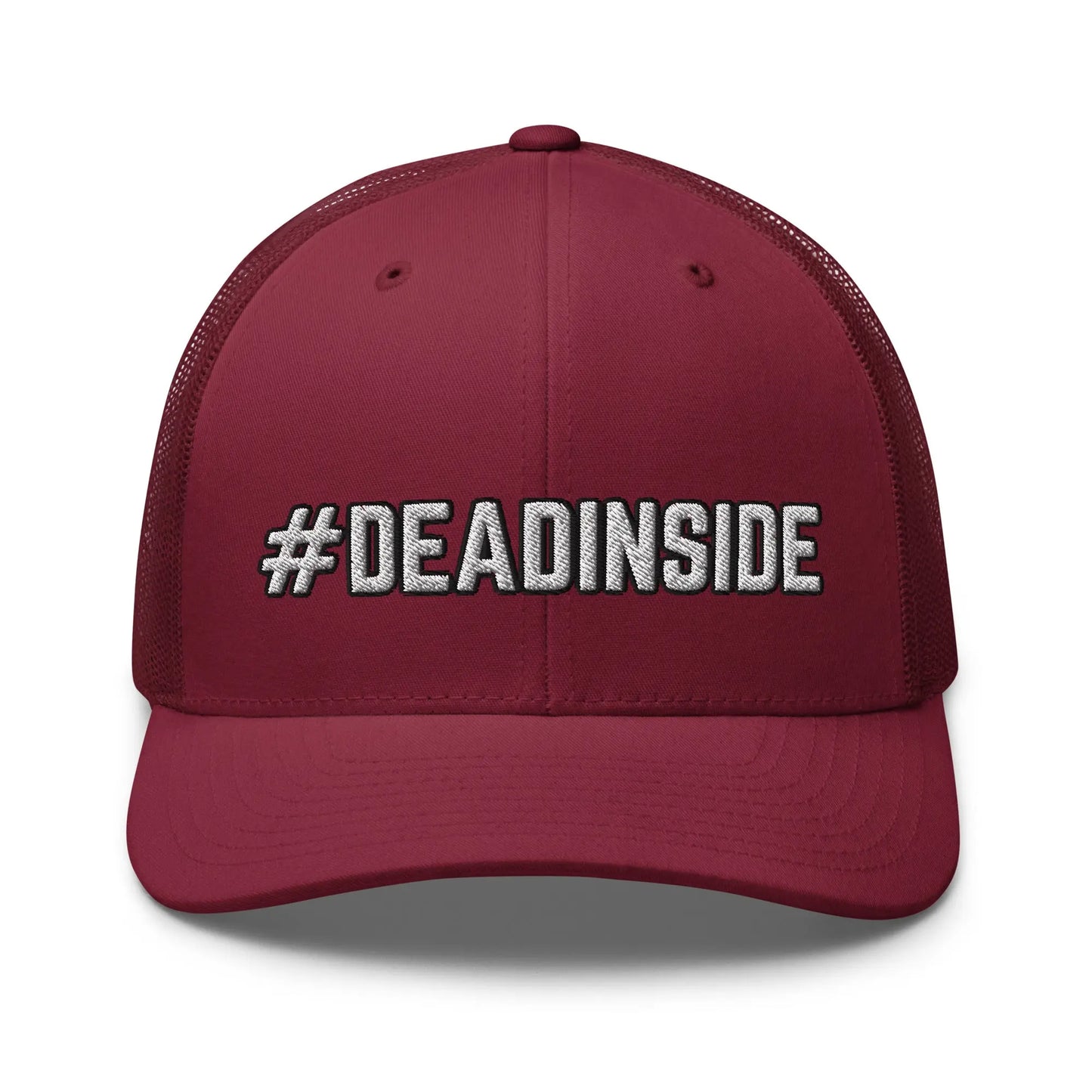 Hats Cranberry Snapback Custom Trucker Hats #DEADINSIDE Emo Cap for the Emotionally Unavailable Infidel Collective