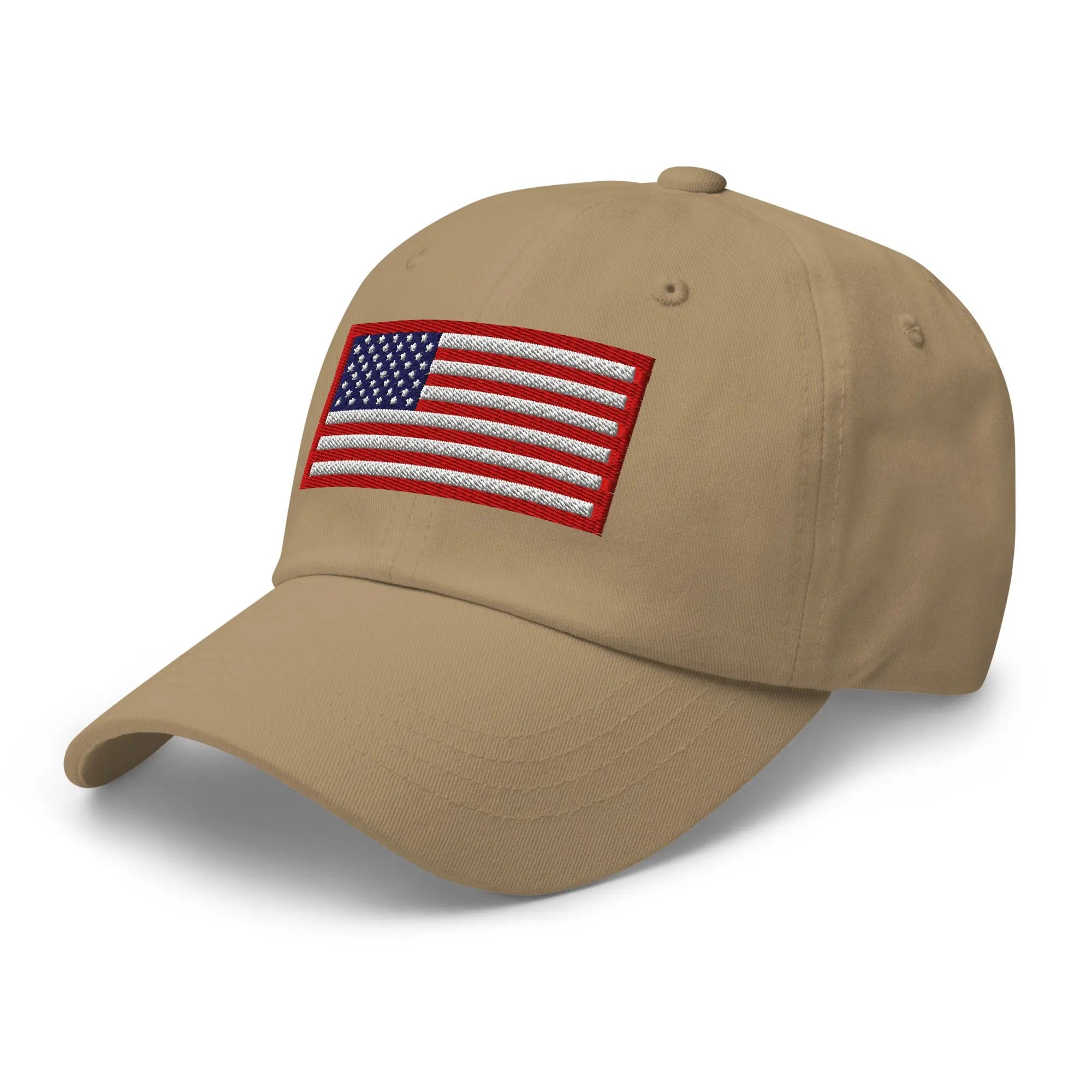 Hats  Custom Ball Cap with Red White & Blue USA Flag Embroidered Hat Infidel Collective