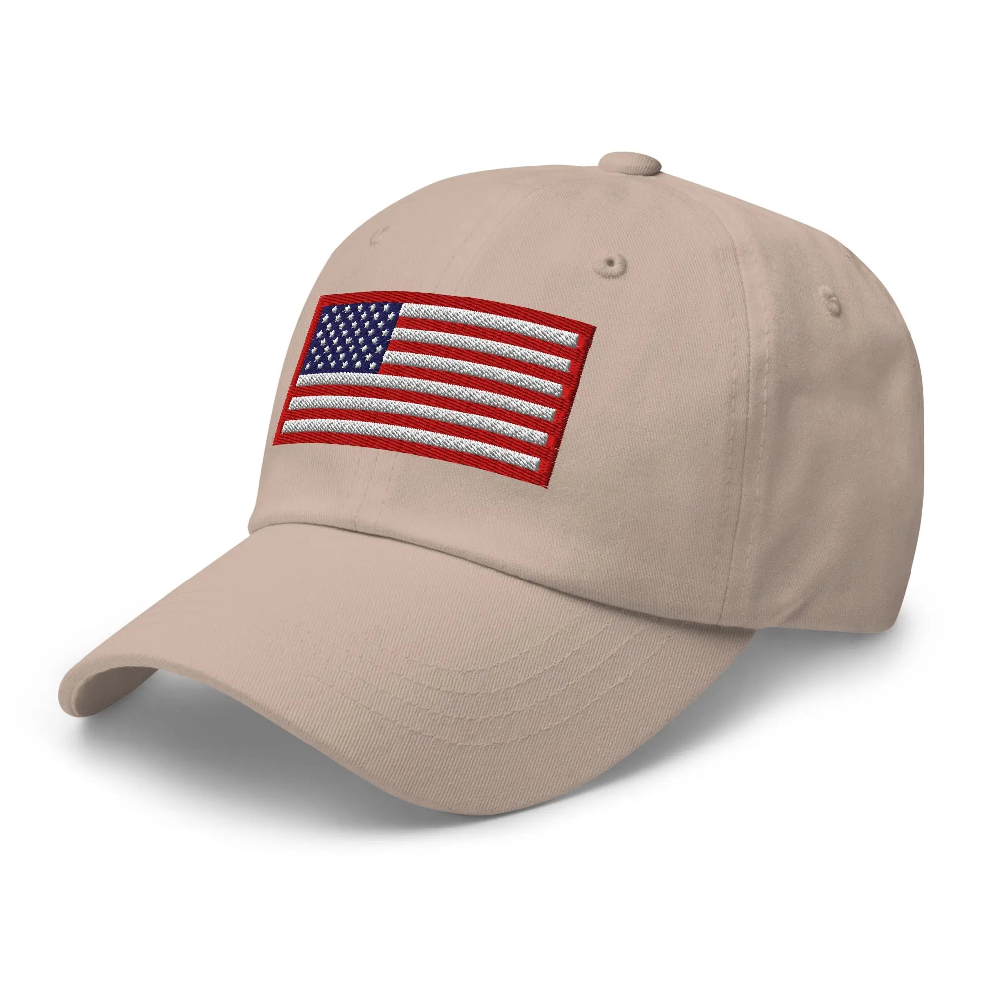 Hats  Custom Ball Cap with Red White & Blue USA Flag Embroidered Hat Infidel Collective
