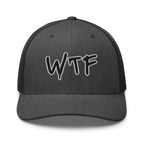 Hats Dark-Heather-Gray Snapback Custom Trucker Hats Cool & Funny WTF NSFW Cap for Men & Women Infidel Collective