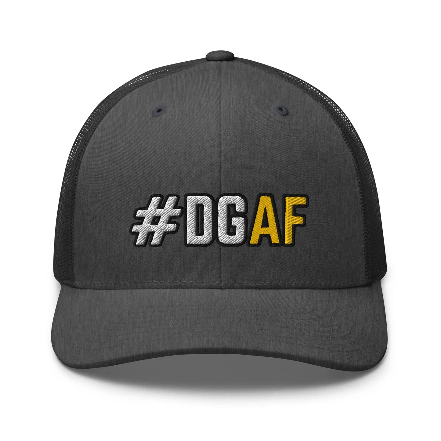 Hats Dark-Heather-Gray Snapback Custom Trucker Hats Funny NSFW #DGAF Cap Cool for Men & Women Infidel Collective