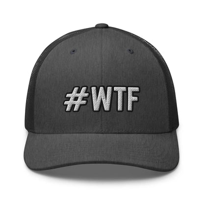 Hats Dark-Heather-Gray Snapback Custom Trucker Hats Funny NSFW #WTF Hat for Men & Women Infidel Collective