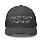 Hats Dark-Heather-Gray Snapback Custom Trucker Hats NSFW Whiskey Tango Foxtrot Cap for Men & Women Infidel Collective