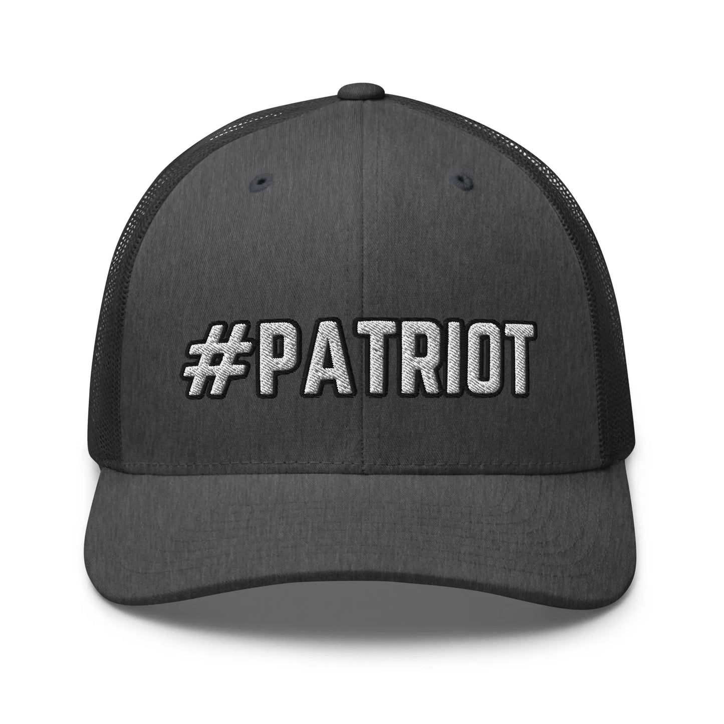 Hats Dark-Heather-Gray Snapback Custom Trucker Hats #PATRIOT Cool Patriotic Cap for Men & Women Infidel Collective