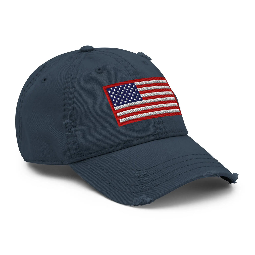 Hats  Distressed Vintage Baseball Hat Patriotic & 4th of July Old Glory Ball Cap Infidel Collective