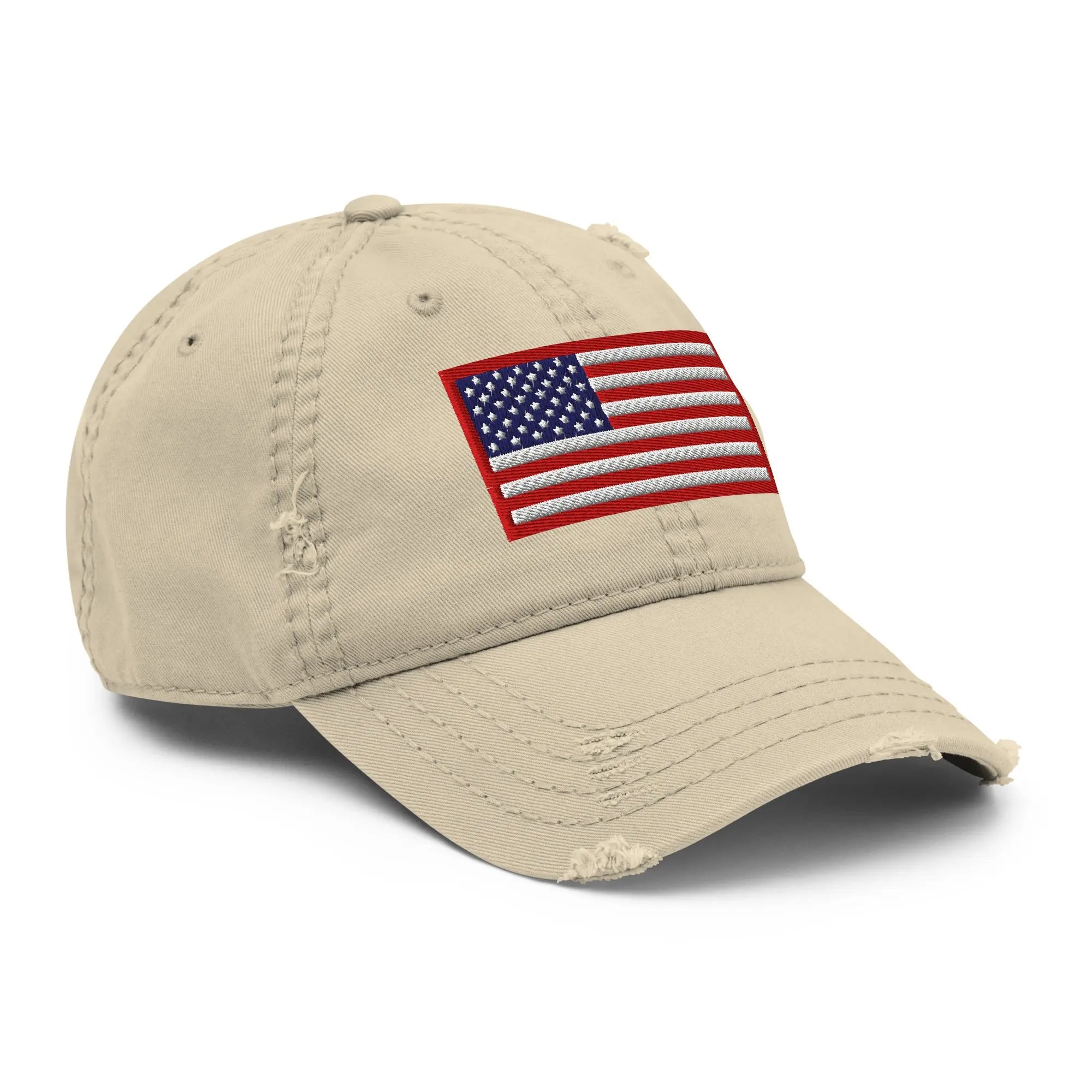 Hats  Distressed Vintage Baseball Hat Patriotic & 4th of July Old Glory Ball Cap Infidel Collective
