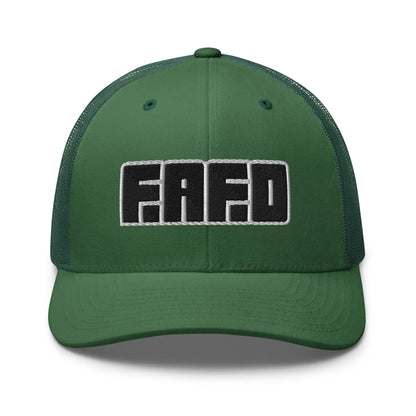 Hats Evergreen Snapback Custom Trucker Hats Badass FAFO Grand Games NSFW Caps for Men & Women Infidel Collective