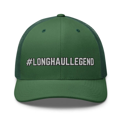 Hats Evergreen Snapback Custom Trucker Hats Cool CDL #LONGHAULLEGEND for Men & Women Truckers Infidel Collective